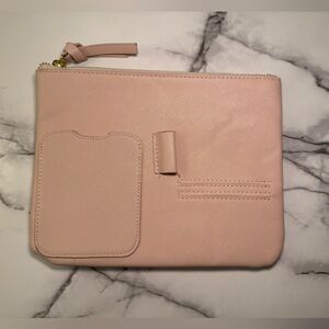 Indigo Office / Travel Pouch – Blush Pink